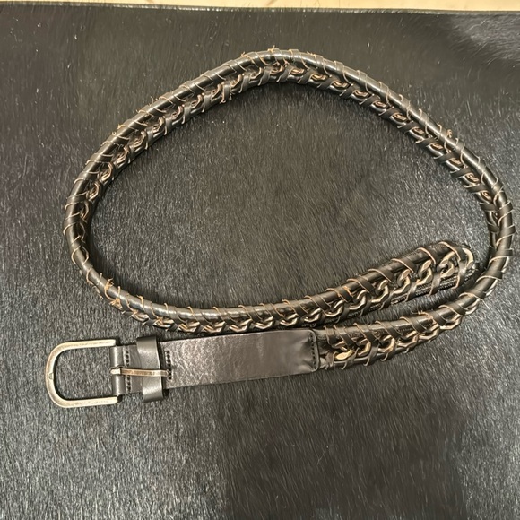 Zadig & Voltaire leather belt, cow leather, size small - Picture 1 of 4